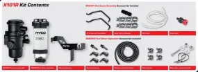 RYCO X101R Filtration Upgrade Kit