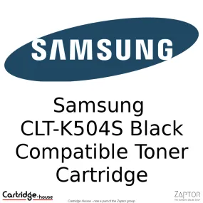 Samsung CLT-K504S Black Compatible Toner Cartridge - Alternate Brand, A-S-CLT-K504S-BK