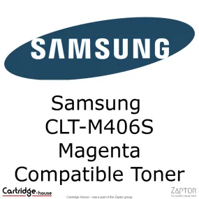 Samsung CLT-M406S Magenta Compatible Toner Cartridge - Alternate Brand, A-S-CLT-M406S-M