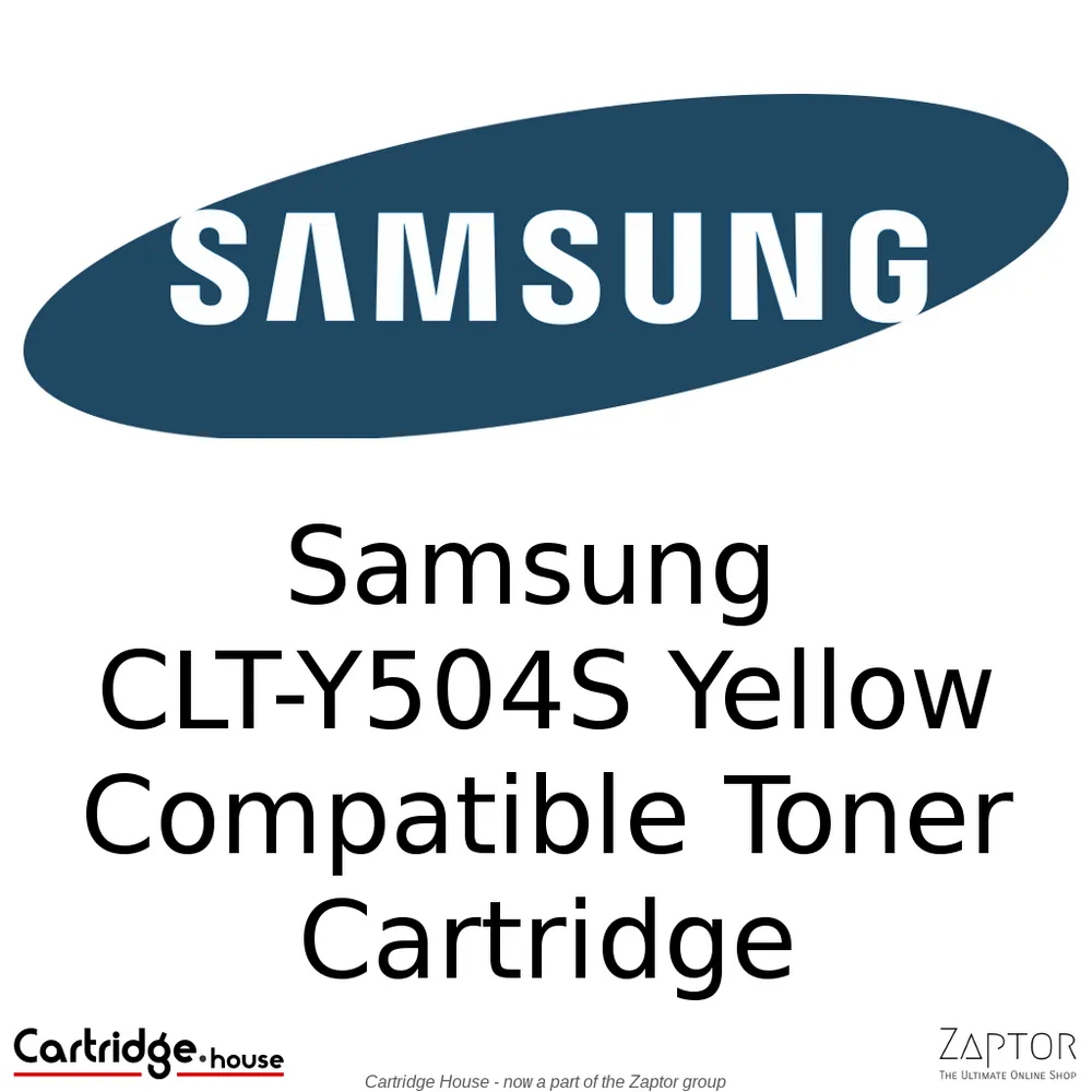 Samsung CLT-Y504S Yellow Compatible Toner Cartridge - Alternate Brand, A-S-CLT-Y504S-Y