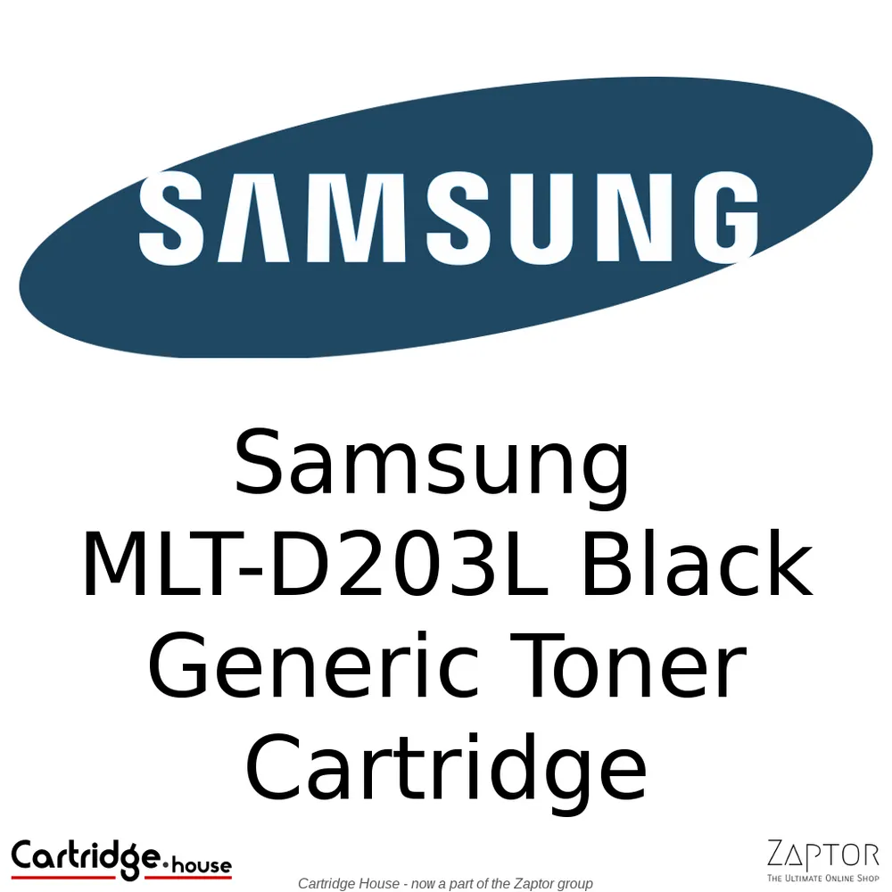 Samsung MLT-D203L Black Compatible Toner Cartridge - Alternate Brand, A-S-MLT-D203L-BK