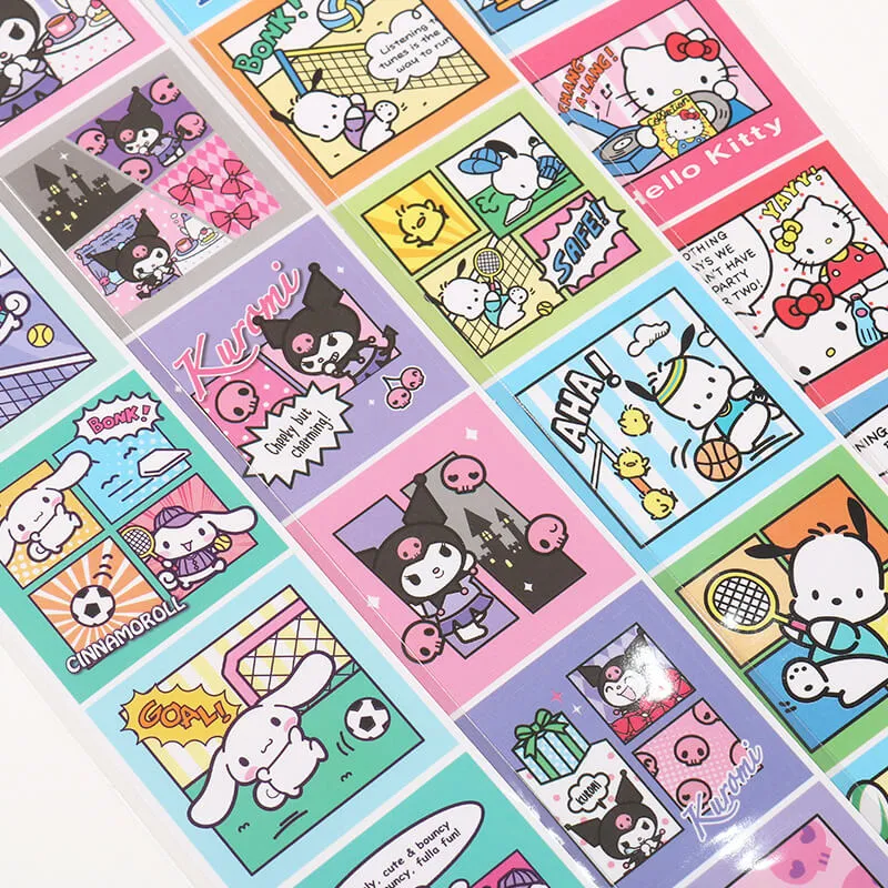 Sanrio Comic Style Photo Sticker Tape