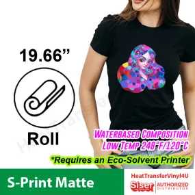 Siser S-Print Matte 19.66" Roll (Yard)