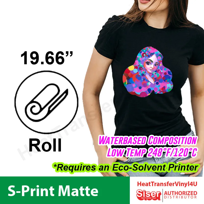 Siser S-Print Matte 19.66" Roll (Yard)