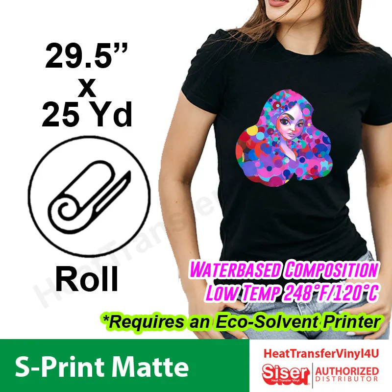 Siser S-Print Matte 29.5" x 25 Yards
