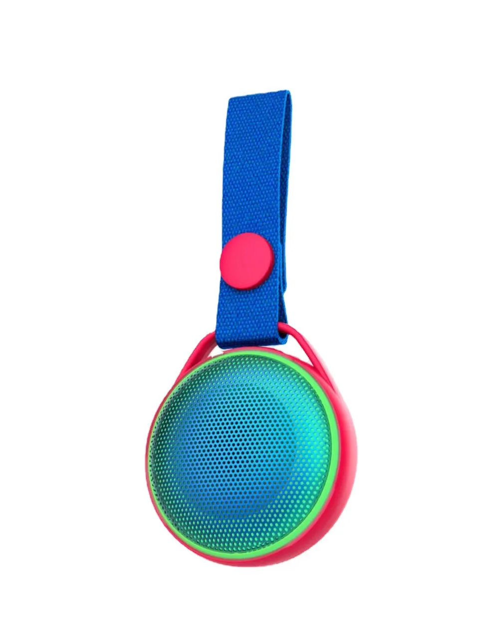 Small round stereo Bluetooth speaker