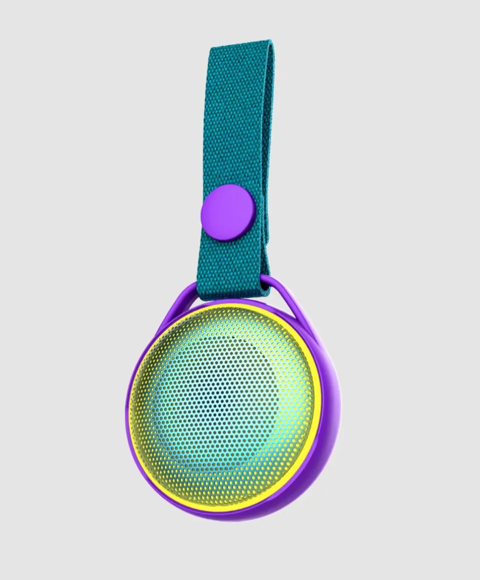 Small round stereo Bluetooth speaker