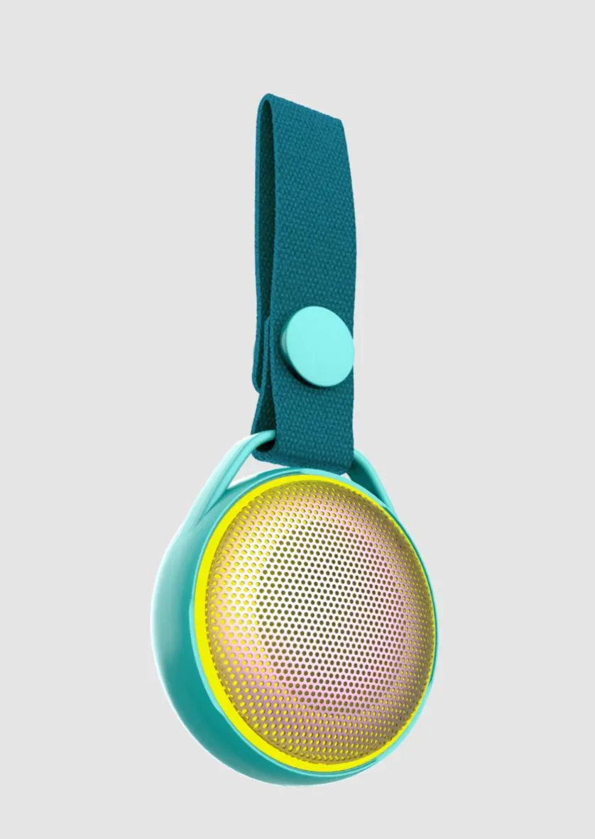 Small round stereo Bluetooth speaker