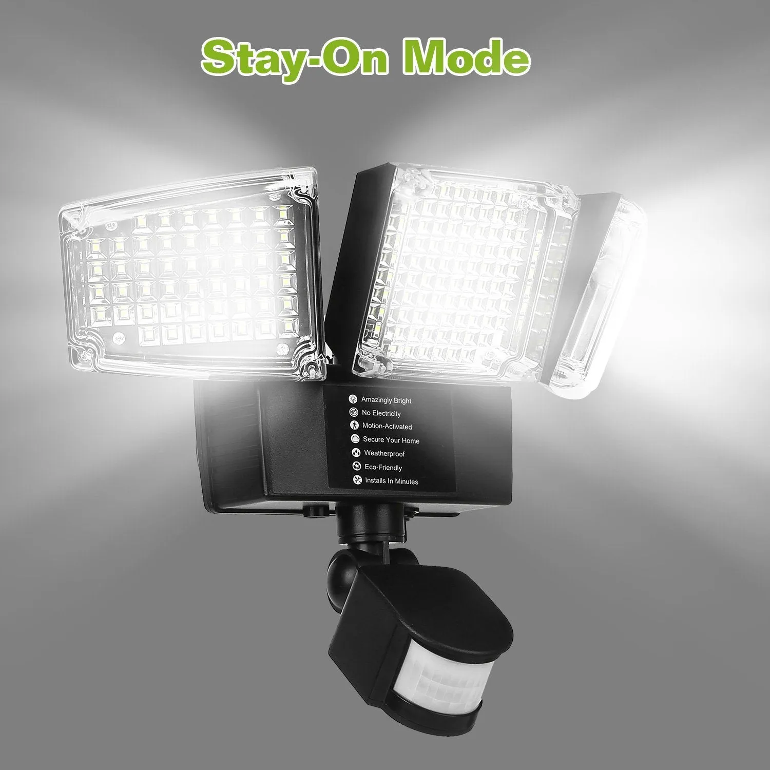 Solar Lights Outdoor 188 LEDs