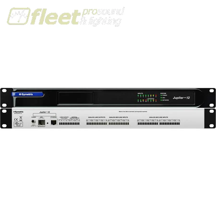 Symetrix Jupiter SYM-JUPITER 12 12 in-4 out App Based Software