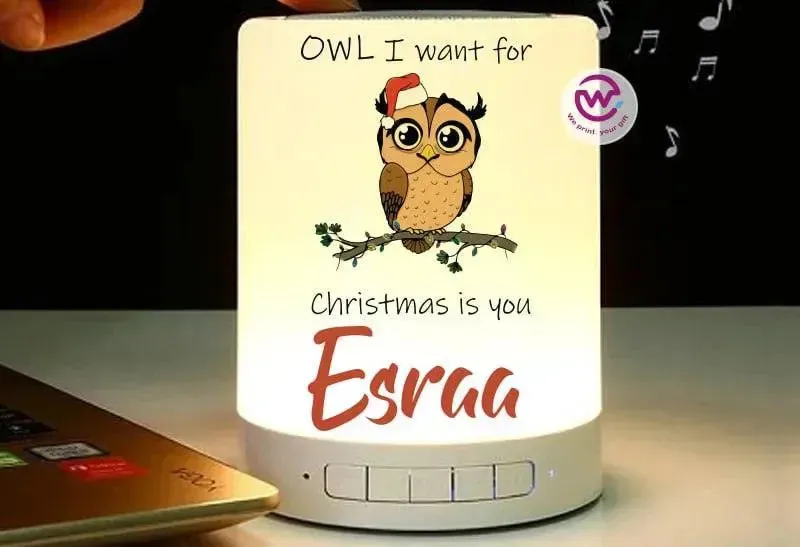Touch-Lamp speaker- Christmas