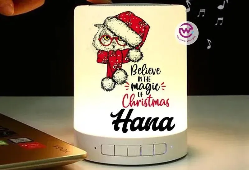 Touch-Lamp speaker- Christmas