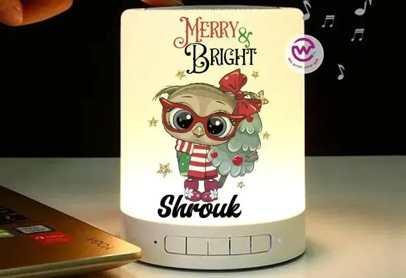 Touch-Lamp speaker- Christmas