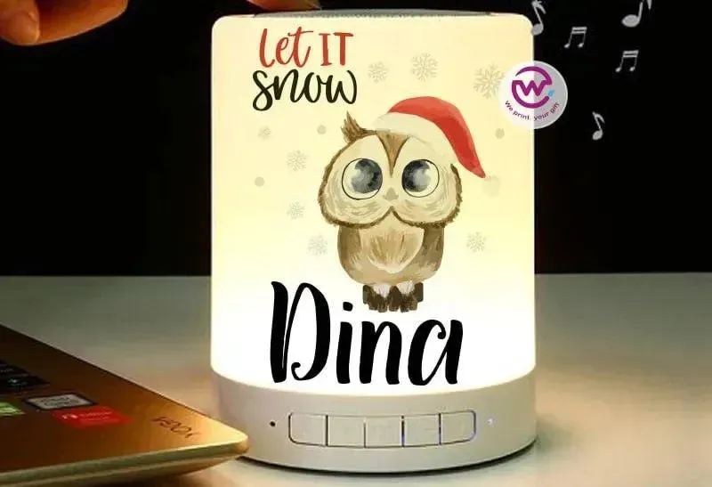 Touch-Lamp speaker- Christmas