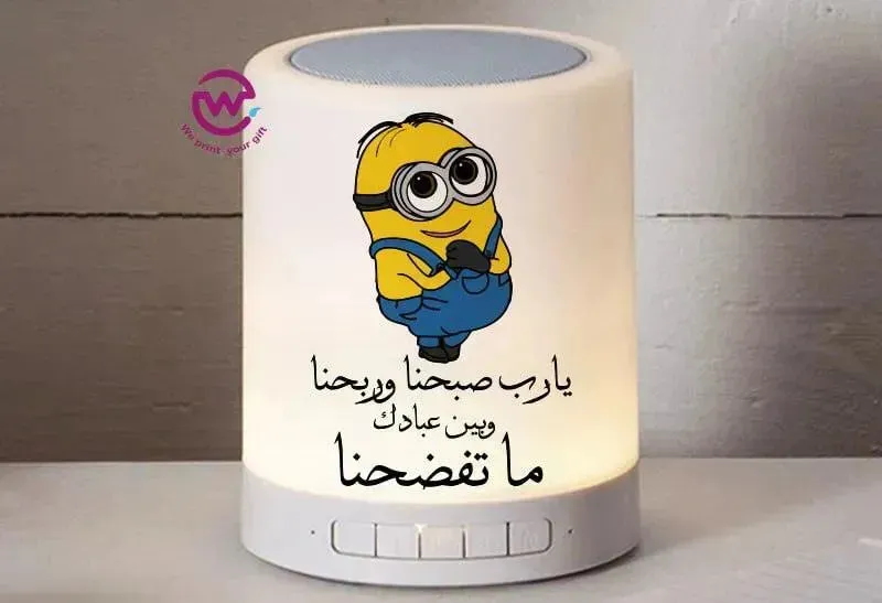 Touch-Lamp speaker- comic-C