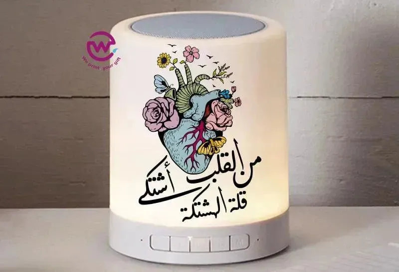 Touch-Lamp speaker- comic-C