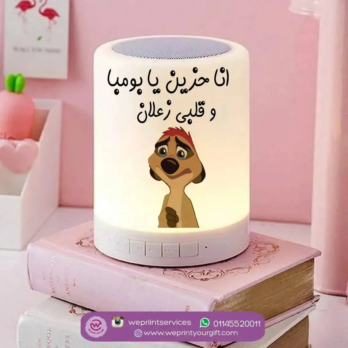 Touch-Lamp speaker- Lion King