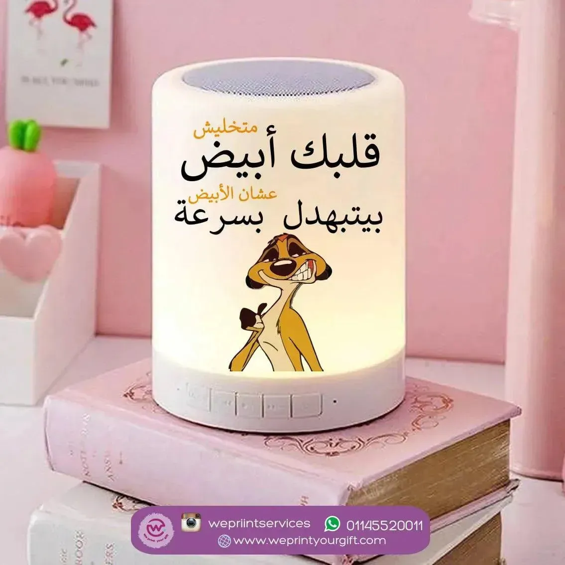Touch-Lamp speaker- Lion King