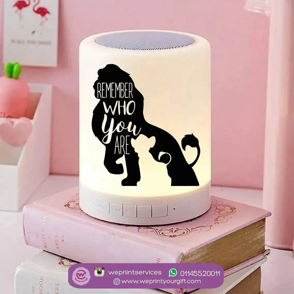 Touch-Lamp speaker- Lion King