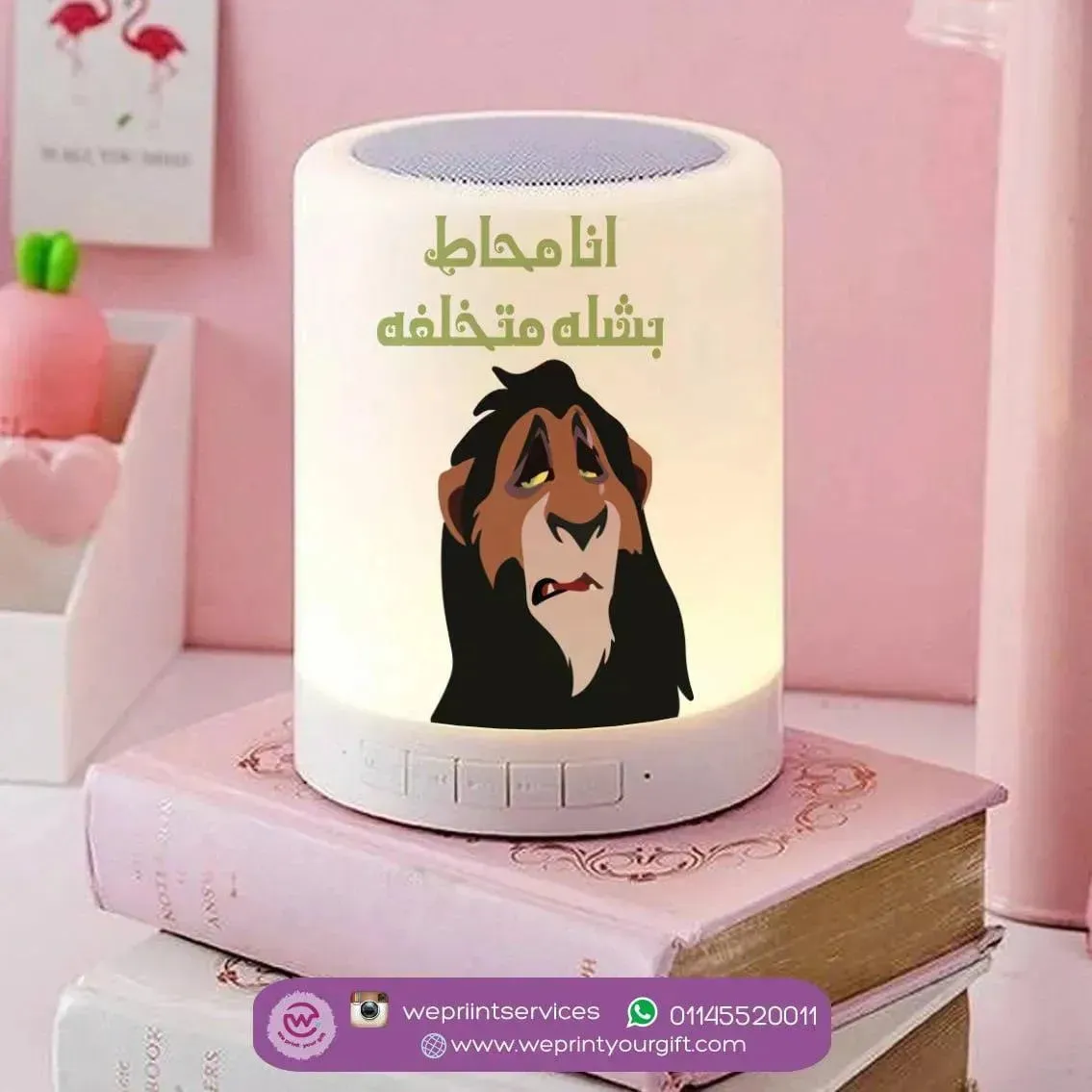 Touch-Lamp speaker- Lion King