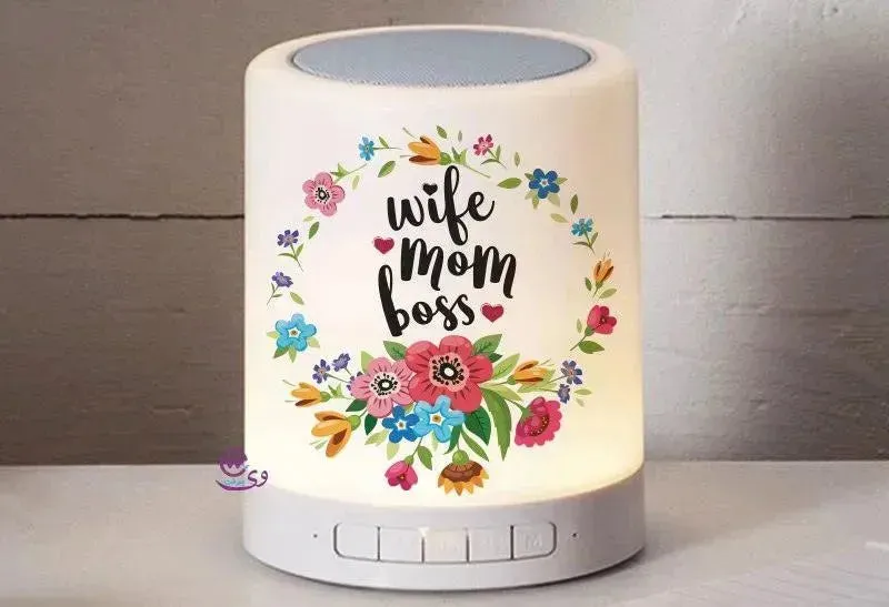 Touch-Lamp speaker- Mother's Day-A