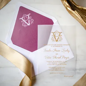 Vellum Wedding Invitations
