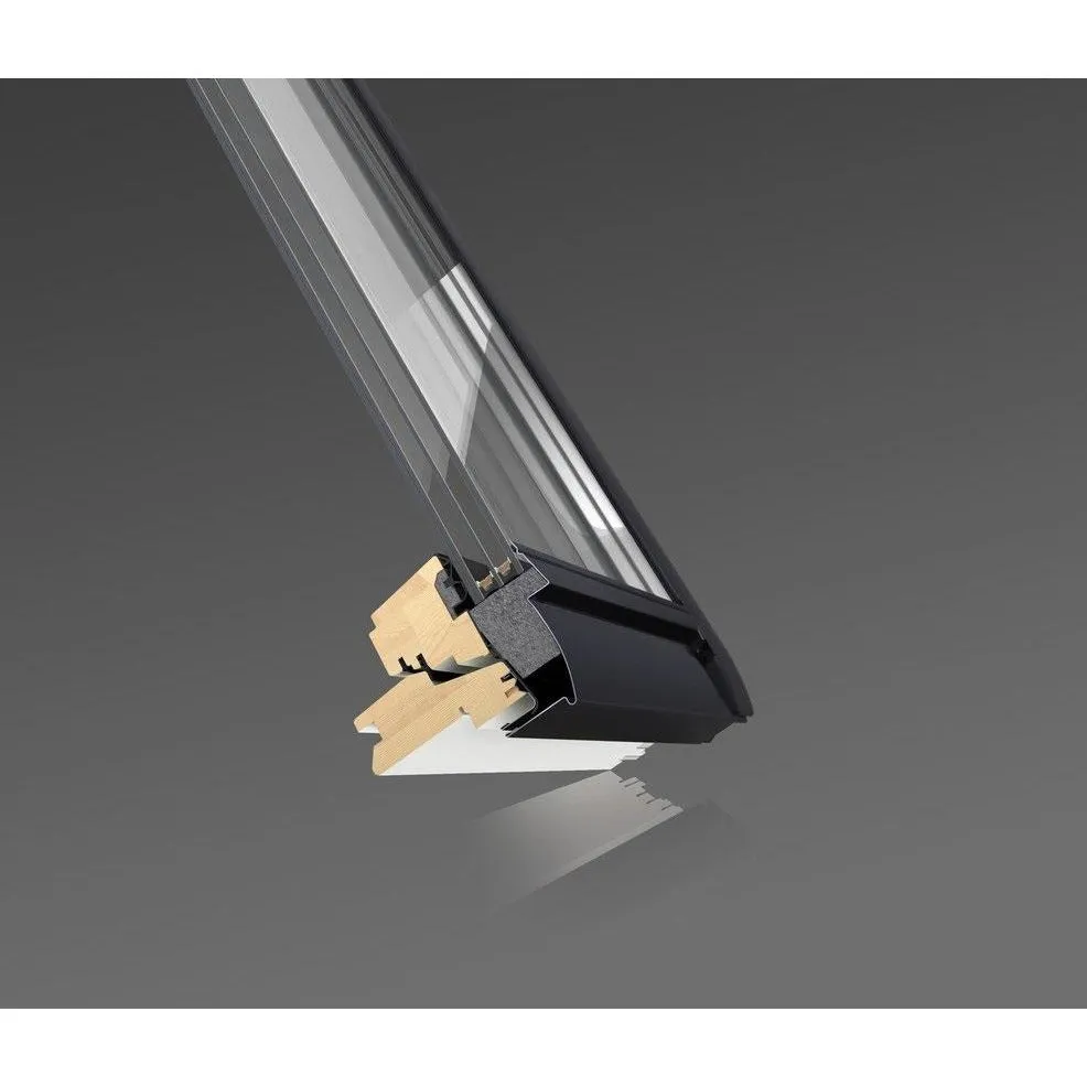 VELUX GPU MK04 0066 Triple Glazed Maintenance Free Polyurethane Top-Hung Roof Window (78 x 98 cm)