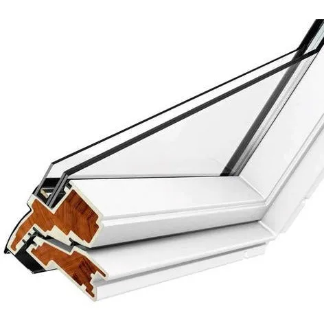 VELUX GPU MK06 0070 Maintenance Free Polyurethane Top-Hung Window (78 x 118 cm)