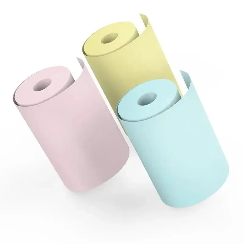 wireless printer Mini Thermal Printer Bluetooth Wireless Inkless Photo Printing Note Label Sticker Pocket Portable Printer for Home Office.