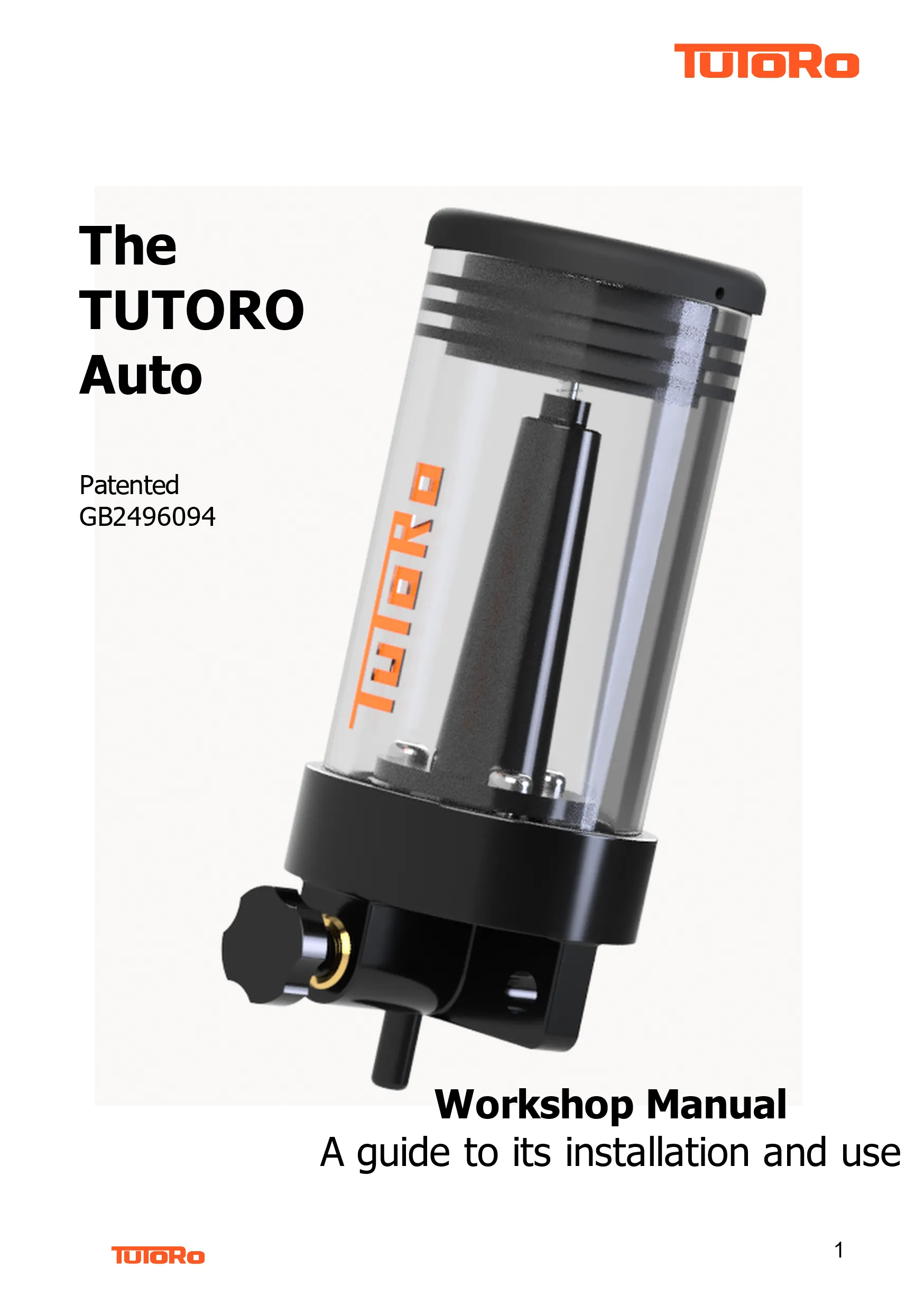 Workshop Manual - TUTORO Auto