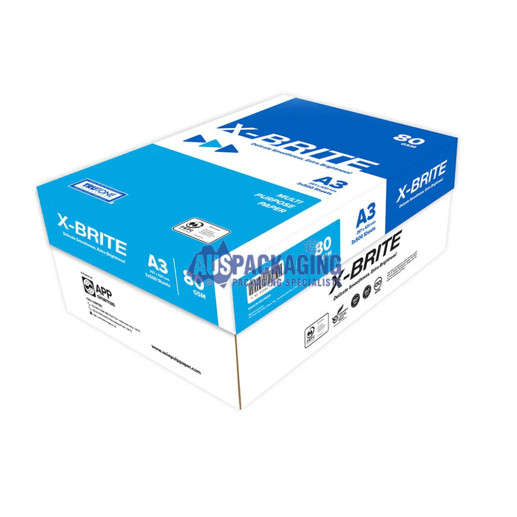 X-Brite Copy Paper 80gsm A3 White (PA80A3WH)