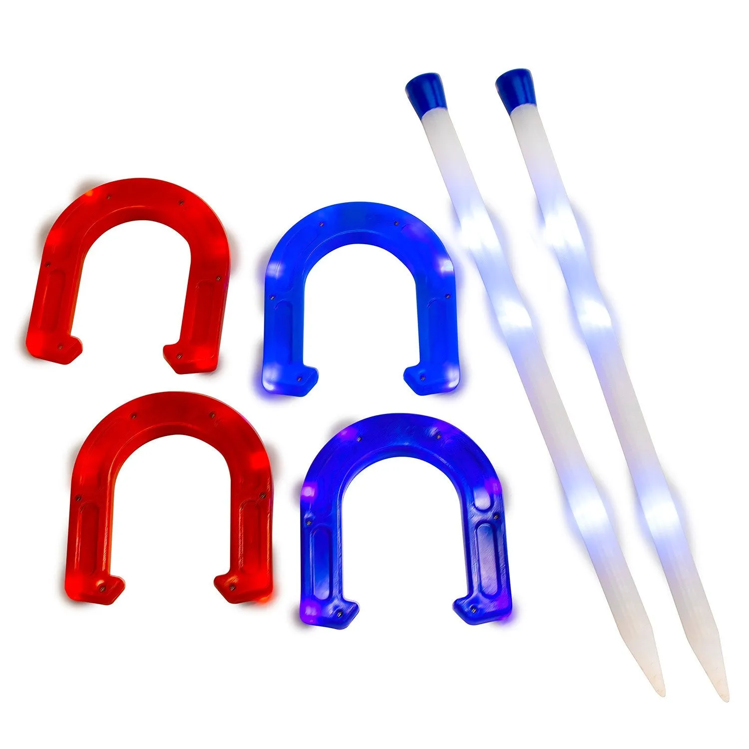 YardCandy Illuminated Horseshoes